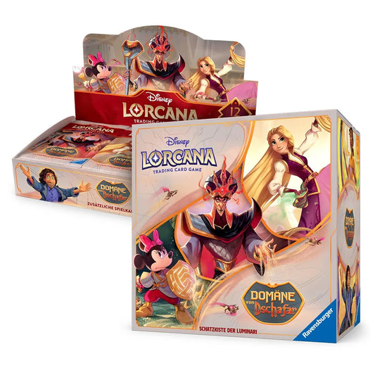 Disney Lorcana 8:Domäne von Dschafar Schatzkiste