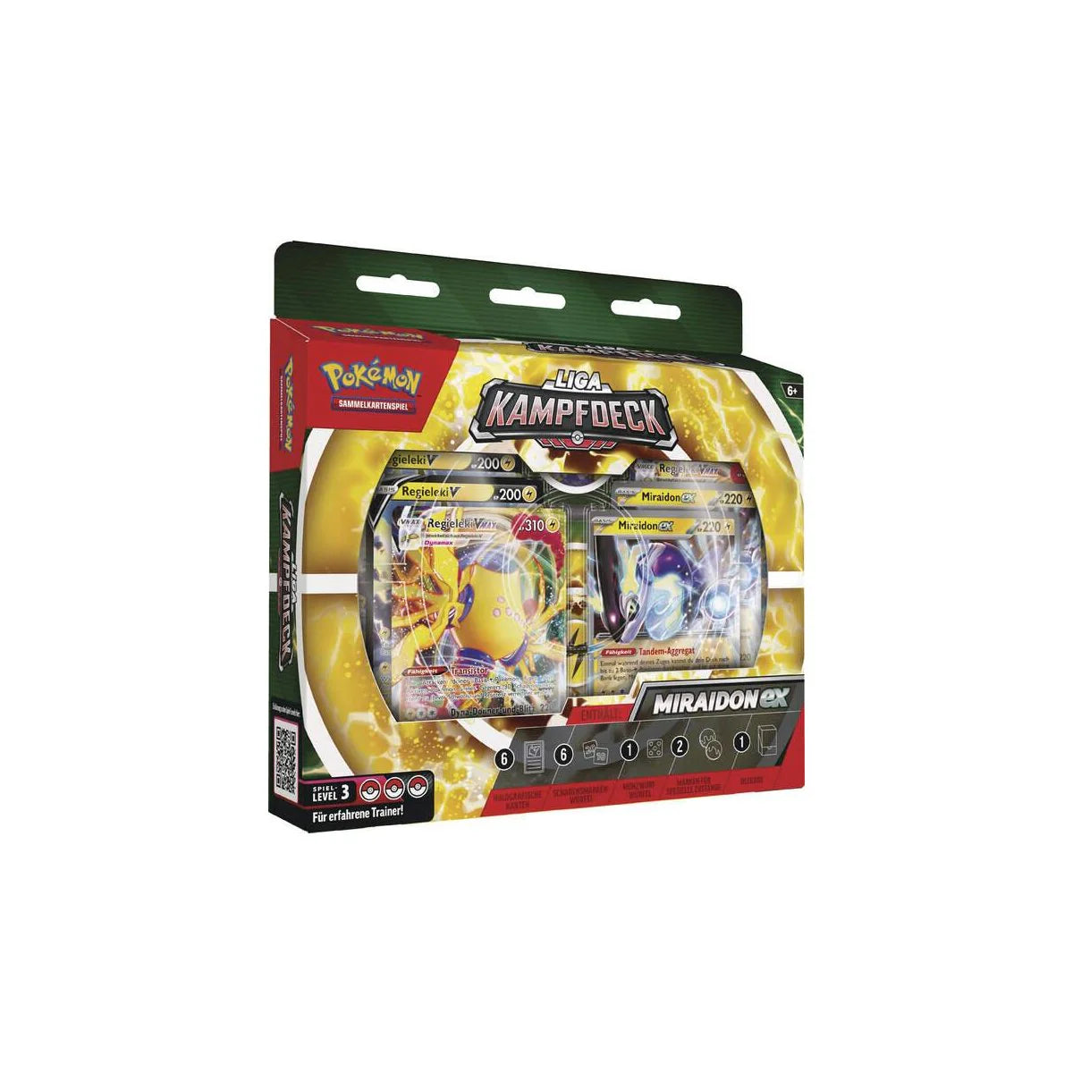 Pokémon Liga Kampf Deck Miraidon EX Deutsch
