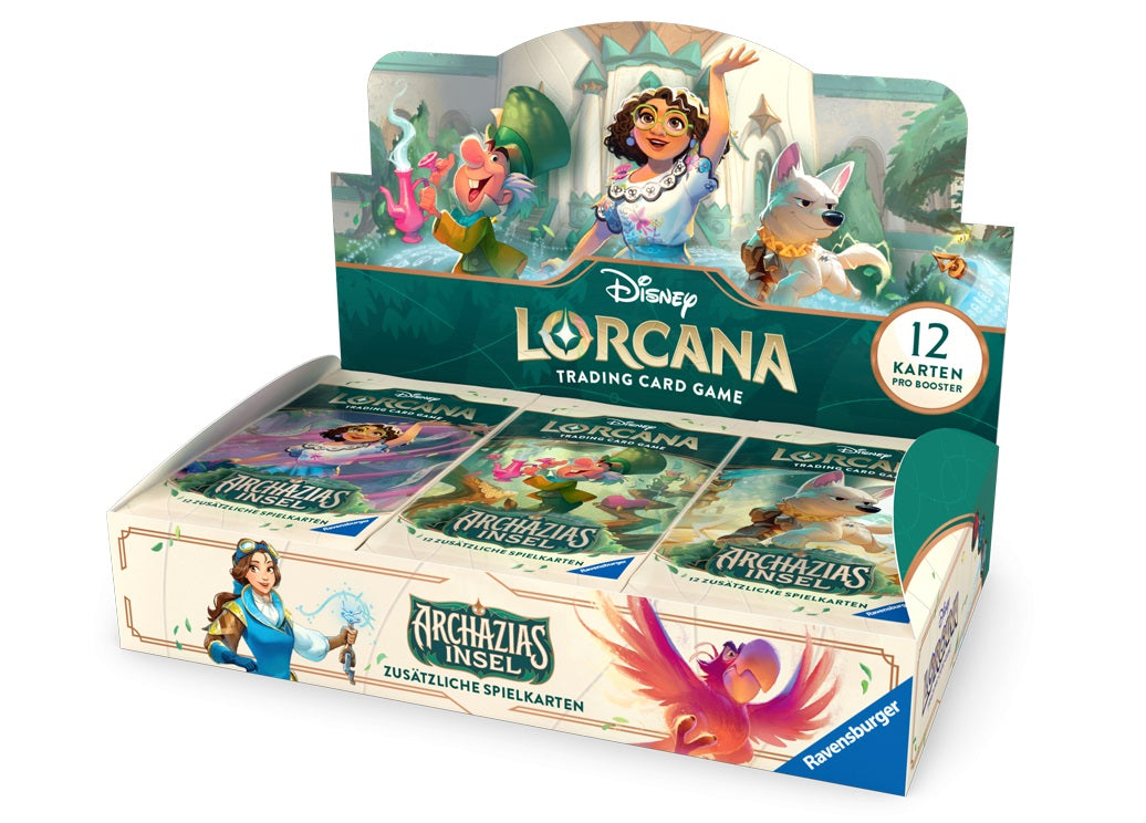 Disney Lorcana 7: Archazias Insel Display