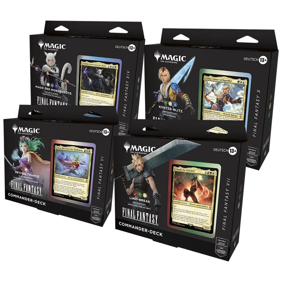 Magic Final Fantasy Commander Decks Deutsch