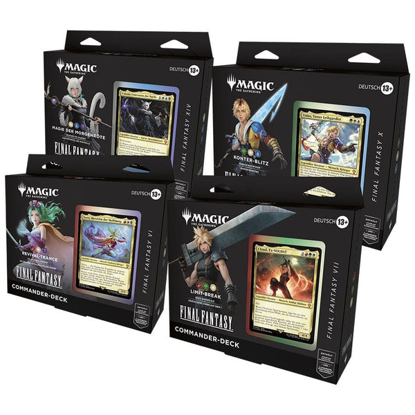 Magic Final Fantasy Commander Decks Deutsch