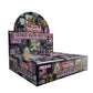 Geöffnetes Yu-Gi-Oh! Maze of the Master Booster Display von Konami gefüllt mit Booster Packs für das Trading Card Game