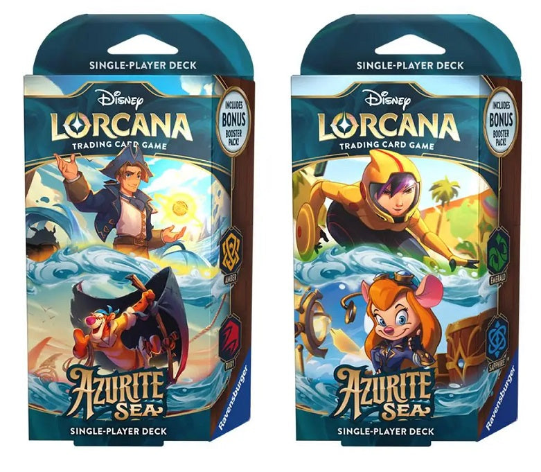 Disney Lorcana 6: Azurite Sea Starter Englisch