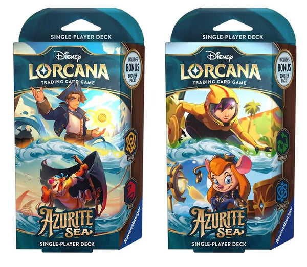 Disney Lorcana 6: Azurite Sea Starter Englisch