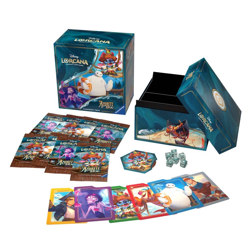 Disney Lorcana 6: Azurite Sea Illumineers Trove Englisch